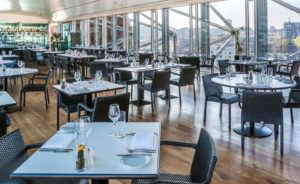 Six Restaurant panoramic interior